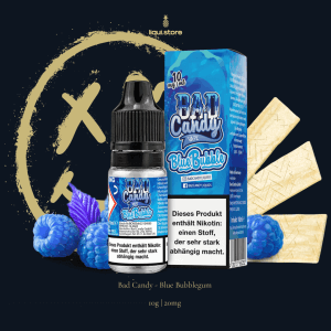 Bad Candy Blue Bubble 10 mg | 20 mg NicSalt Liquid – Süß & eisig
