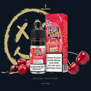 Bad Candy Cherry Clouds 10 mg | 20 mg NicSalt Liquid – Süß & eisig