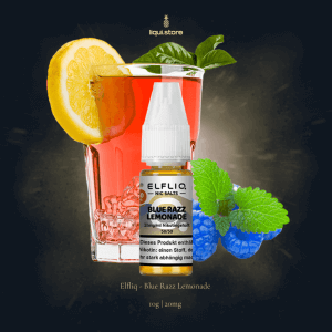 Elfliq Blue Razz Lemonade 10 mg | 20 mg NicSalt Liquid – Beerig‑spritzige Erfrischung
