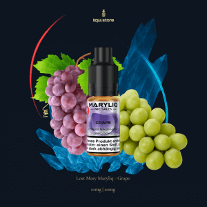 Maryliq Grape 10 mg | 20 mg NicSalt Liquid – Reife Traube mit elegantem Frische-Kick
