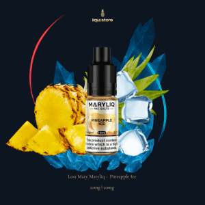 Maryliq Pineapple Ice 10 mg | 20 mg NicSalt Liquid – Tropisch-kühl & fruchtig