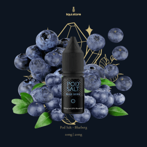 Pod Salt Blueberg 10 mg | 20 mg NicSalt Liquid – Intensive Blaubeer-Explosion