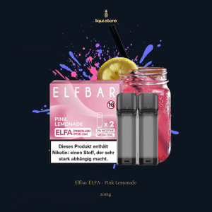 Elfbar ELFA Pod – Pink Lemonade 20mg