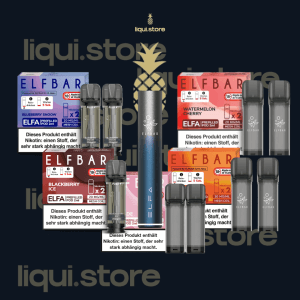 Elfbar ELFA Starterbundle – Akkuträger + 5 Prefilled Pods