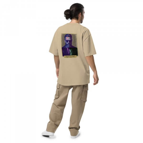Liqui - Layers of real Oversized faded t-shirt – Bild 6