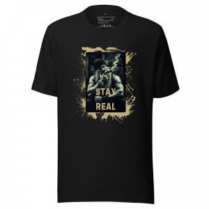 Liqui - stay real Unisex staple eco t-shirt