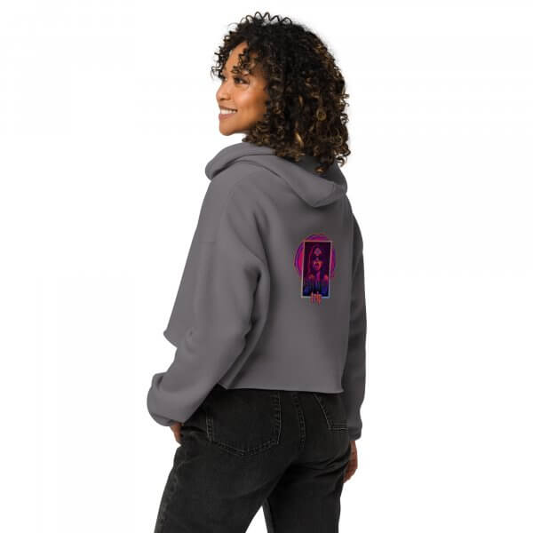 Liqui - Take your Trip Crop-Hoodie – Bild 6